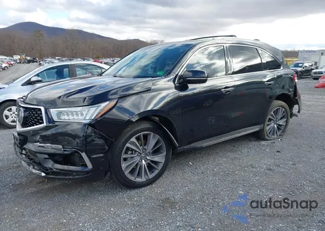 2017 Acura Mdx Technology Package from USA, damaged, VIN 5J8YD4H50HL007444